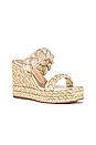view 2 of 5 Braida Espadrille Wedge in Platino