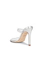 view 3 of 5 Aleena 100 Heel in Clear & Silver