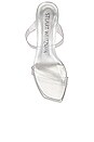 view 4 of 5 Aleena 100 Heel in Clear & Silver