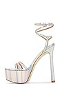 view 5 of 5 Soiree 145 Platform Sandal in Silver