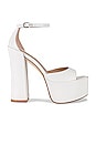 view 1 of 5 Skyhigh 145 Platform Sandal in White