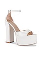 view 2 of 5 Skyhigh 145 Platform Sandal in White
