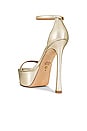 view 3 of 5 Nudistcurve Hollywood Sandal in Light Gold