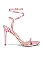 view 1 of 5 Barelynude 100 Wrap Sandal in Cotton Candy Liquid Metallic