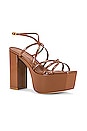 view 2 of 5 Barelythere Squarehigh Platform Sandal in Cappuccino