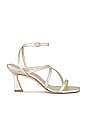 view 1 of 5 Oasis Sandal in Light Gold
