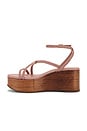 view 5 of 5 Wovette Wedge Sandal in Clay & Walnut