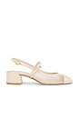 view 1 of 5 Maeve Mary Jane Slingback in Beige & Barely Beige