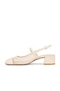 view 5 of 5 Maeve Mary Jane Slingback in Beige & Barely Beige