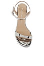 view 4 of 5 Babette 85 Sandal in Silver