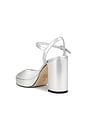 view 3 of 5 Dayna II Platform Sandal in Silver