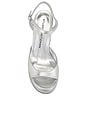 view 4 of 5 Dayna II Platform Sandal in Silver