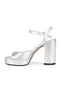 view 5 of 5 Dayna II Platform Sandal in Silver
