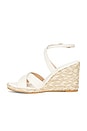 view 5 of 5 SANDALES ALYSSA WEDGE in Cream