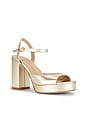 view 2 of 5 SANDALIA DAYNA II PLATFORM in Gold