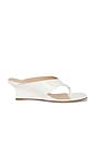 view 1 of 5 SANDALES VINNIE WEDGE THONG 50 in Blanco