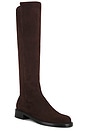 view 2 of 5 5050 Gisele Boot in Walnut & Black