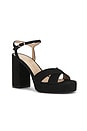view 2 of 5 Dayna Platform Sandal in Black