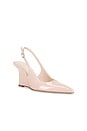 view 2 of 5 ESCARPIN VINNIE SLING WEDGE 85 in Blushful