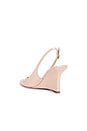 view 3 of 5 ESCARPIN VINNIE SLING WEDGE 85 in Blushful
