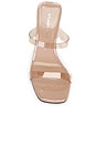 view 4 of 5 SANDALES VINNIE LUCITE SLIDE 100 in Blushful