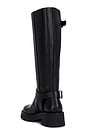 view 4 of 5 Ren Moto Boot in Black Leather