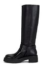 view 6 of 5 Ren Moto Boot in Black Leather