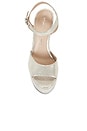view 4 of 5 Reade Platform Sandal in Linen