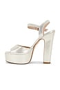 view 5 of 5 Reade Platform Sandal in Linen