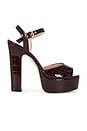 view 1 of 5 Reade Platform in Boysenberry Croc