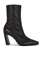 view 1 of 5 Stassi Stretch Bootie in Midnight Espresso Leather