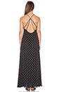 view 3 of 3 The Web Back Maxi Dress in DWC Black
