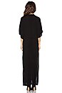 view 4 of 4 ROBE CHEMISE THE HIGH SLIT in Black