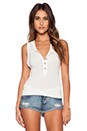 view 1 of 3 The Henley Tank in White