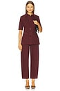 view 5 of 6 Twisted Bo Wide Leg Jeans in Mulberry