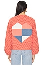 view 4 of 5 Aria Jacket in Mineral Red