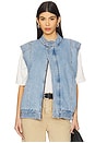 view 1 of 4 Juno Sleeveless Jacket in Dakota Vintage