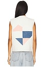view 4 of 5 Aria Vest in Ecru