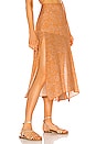 view 2 of 4 Sienna Midi Skirt in Orange