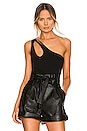 view 1 of 4 Dylan One Shoulder Top in Black