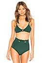 view 1 of 4 Jungalow Ring Front Bikini Top in Jungalow