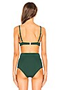 view 3 of 4 Jungalow Ring Front Bikini Top in Jungalow