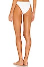 view 3 of 5 Kaia Slim Bottom in White
