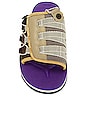 view 4 of 5 Dao-2ab Sandal in Brown & Purple