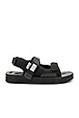 view 1 of 5 САНДАЛИИ WAS-V in Black