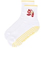 view 2 of 4 Flamin' Socks in White