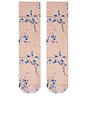 view 3 of 4 CALCETINES BLOSSOM in Blue