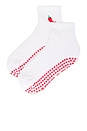 view 2 of 4 Spicy Grip Socks in White