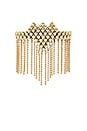 view 1 of 3 Fringe Cuff Bracelet in Gold