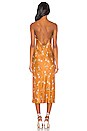 view 4 of 4 Wildflower Midi Dress in Copper Vintage Floral